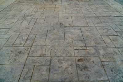 Stamped Concrete Finish